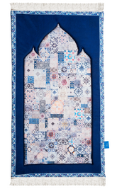 Arabesque prayer rug
