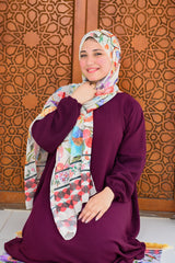Prayer Set (Rug + Isdal + Scarf) - Navy