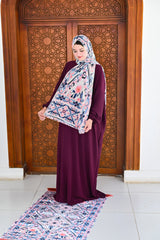 Prayer Set (Rug + Isdal + Scarf) - Navy